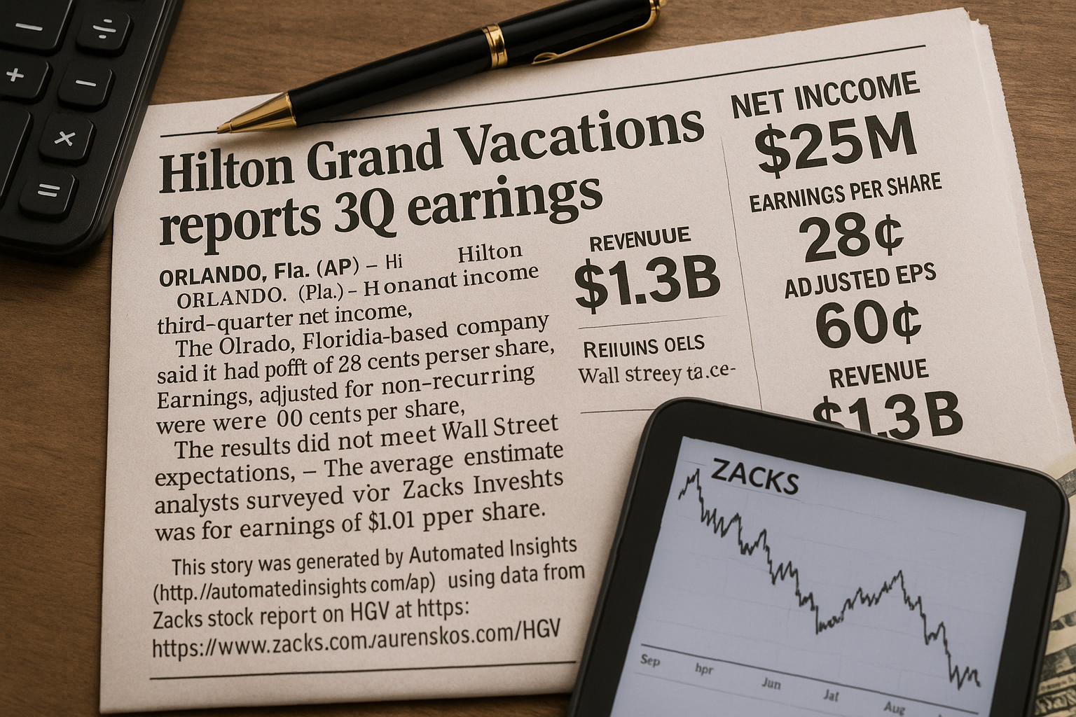 Hilton Grand Vacations Reports Q3 Earnings Results