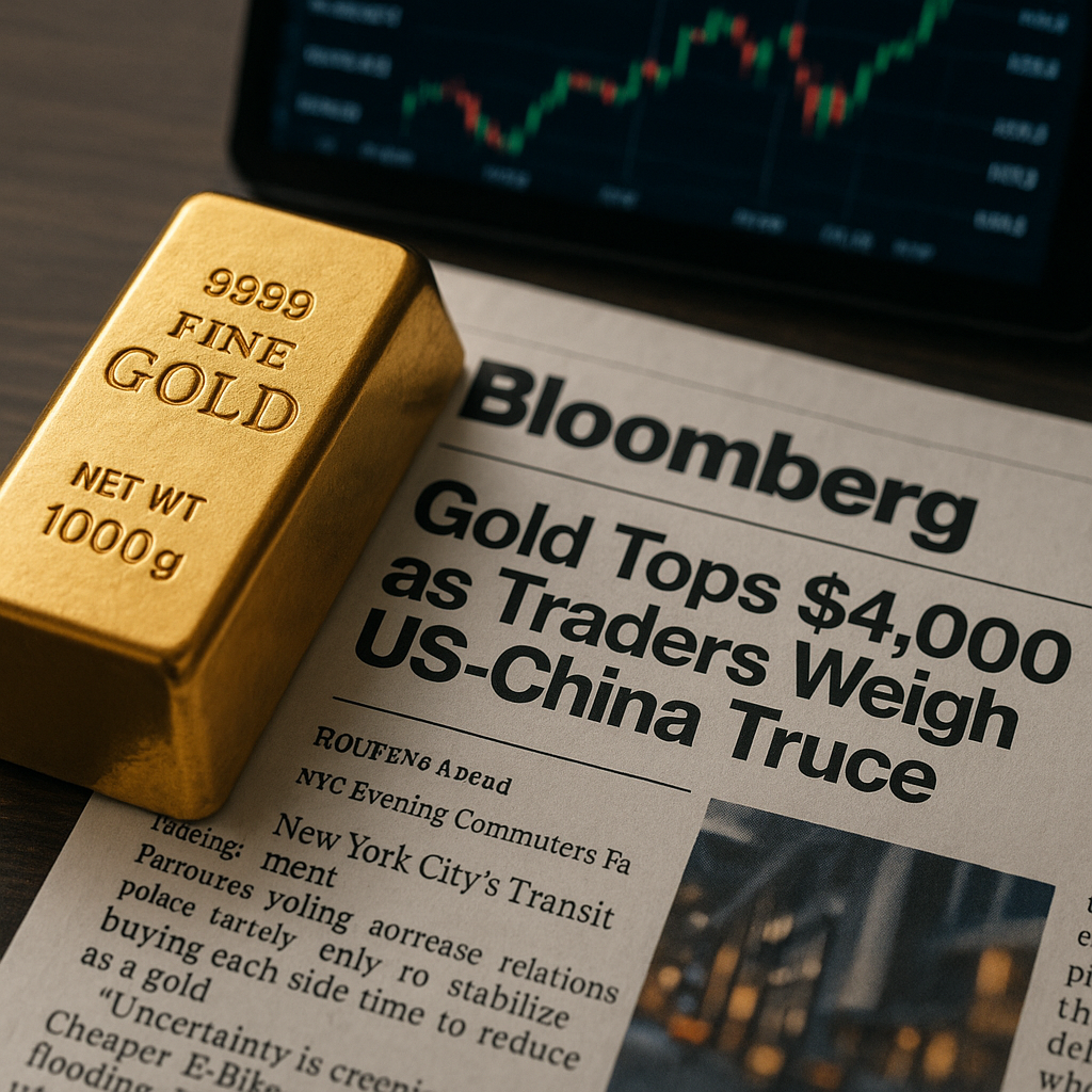 Gold Maintains Gains as Traders Evaluate US-China Trade Truce