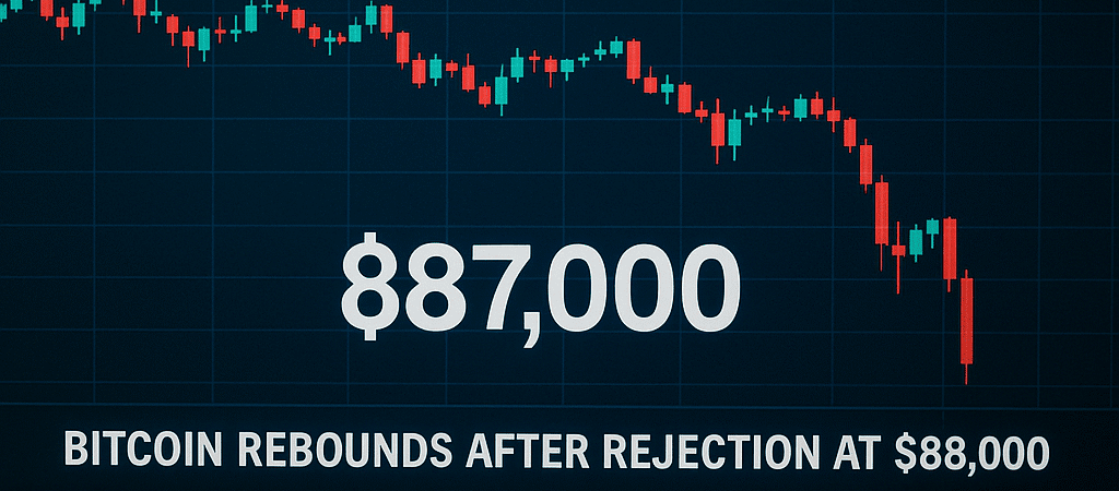 Bitcoin Approaches $88,000 Amid Renewed Optimism for Fed Rate Cuts