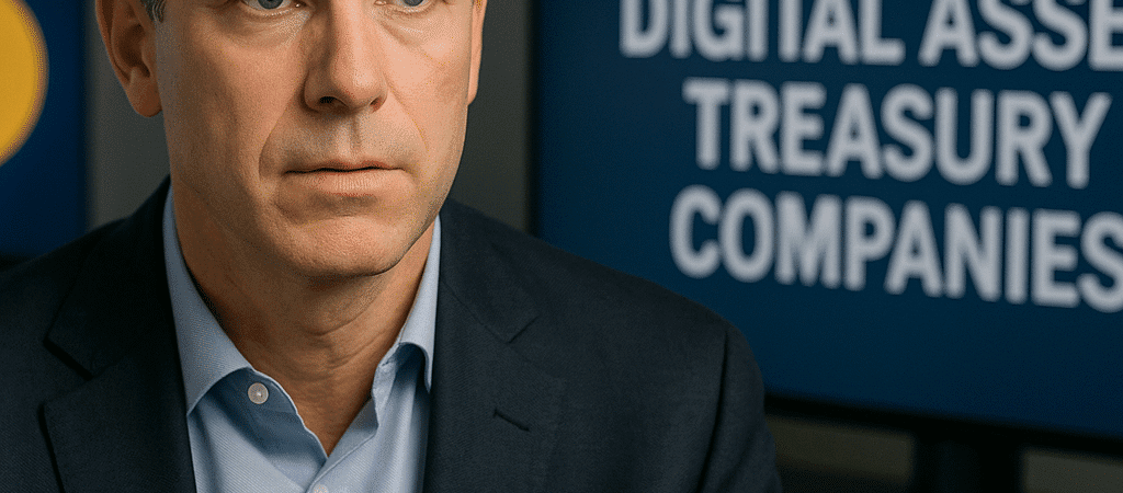 Bitwise’s Matt Hougan Discusses Why Many Crypto Treasury Firms Should Trade at a Discount