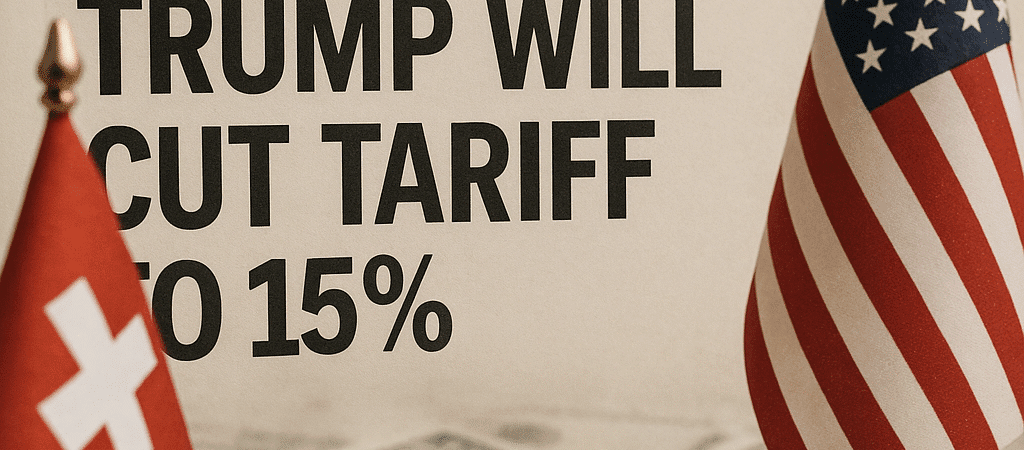 Potential Details of Swiss-U.S. Trade Agreement Expected This Friday