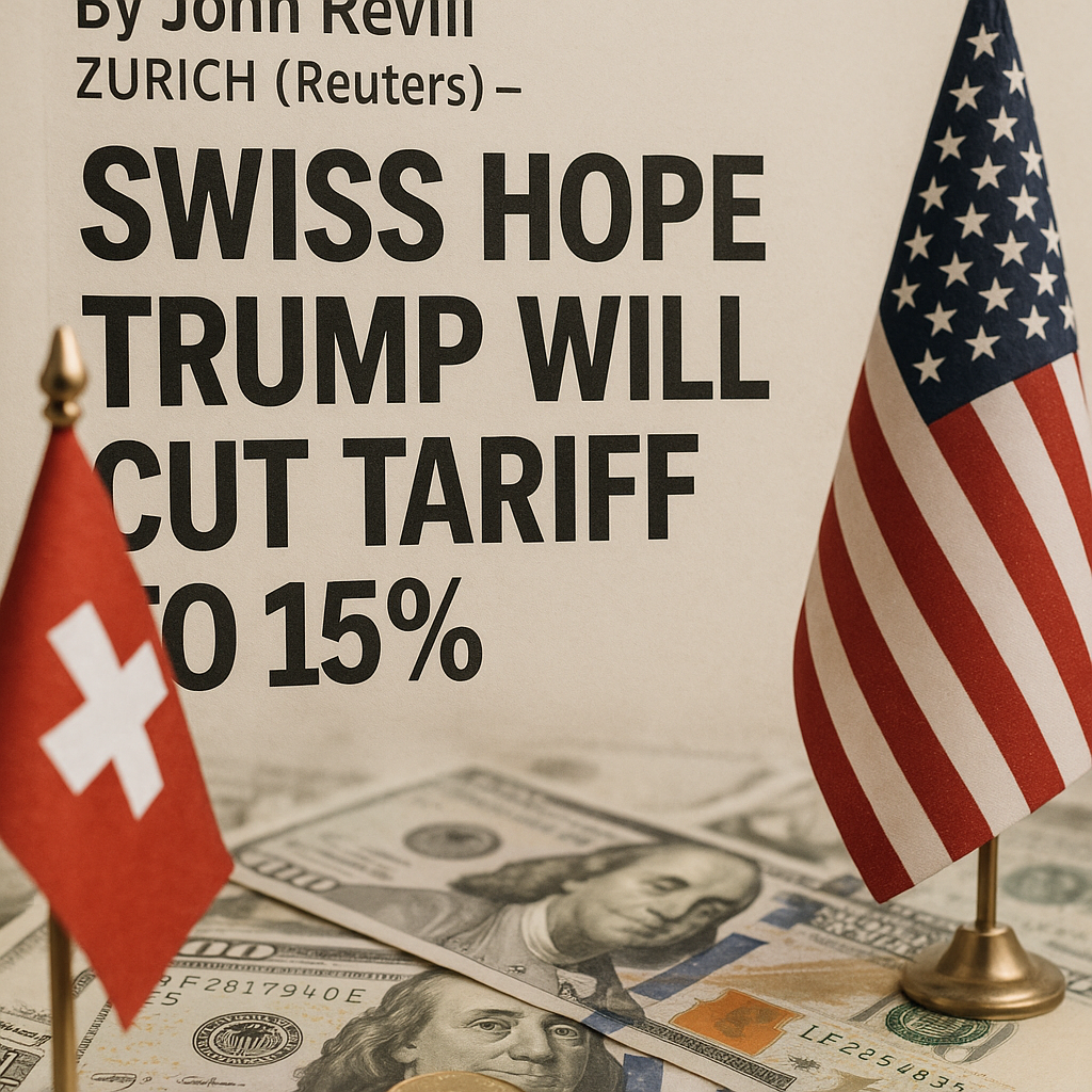 Potential Details of Swiss-U.S. Trade Agreement Expected This Friday