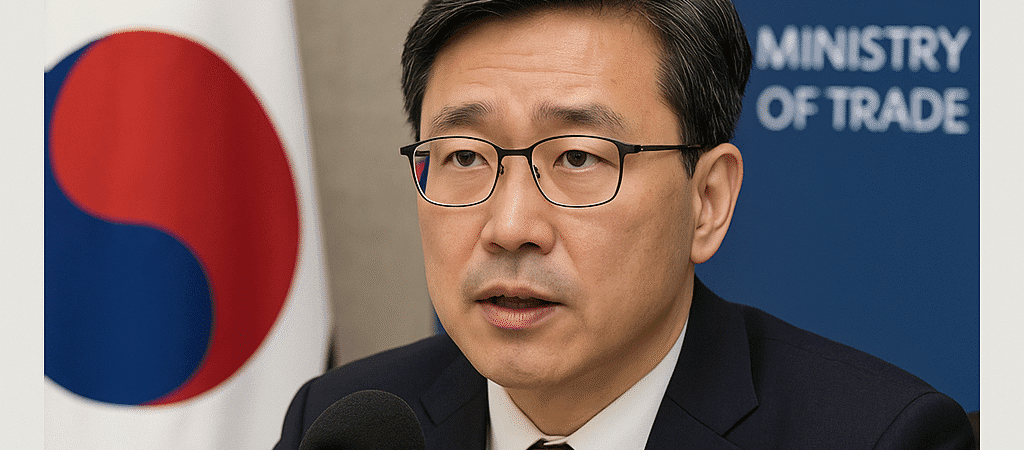 South Korea sees room for cooperation with Taiwan on US chip tariffs, trade minister says