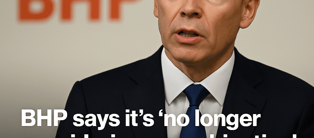 BHP Abandons New Bid for Anglo After Rejection