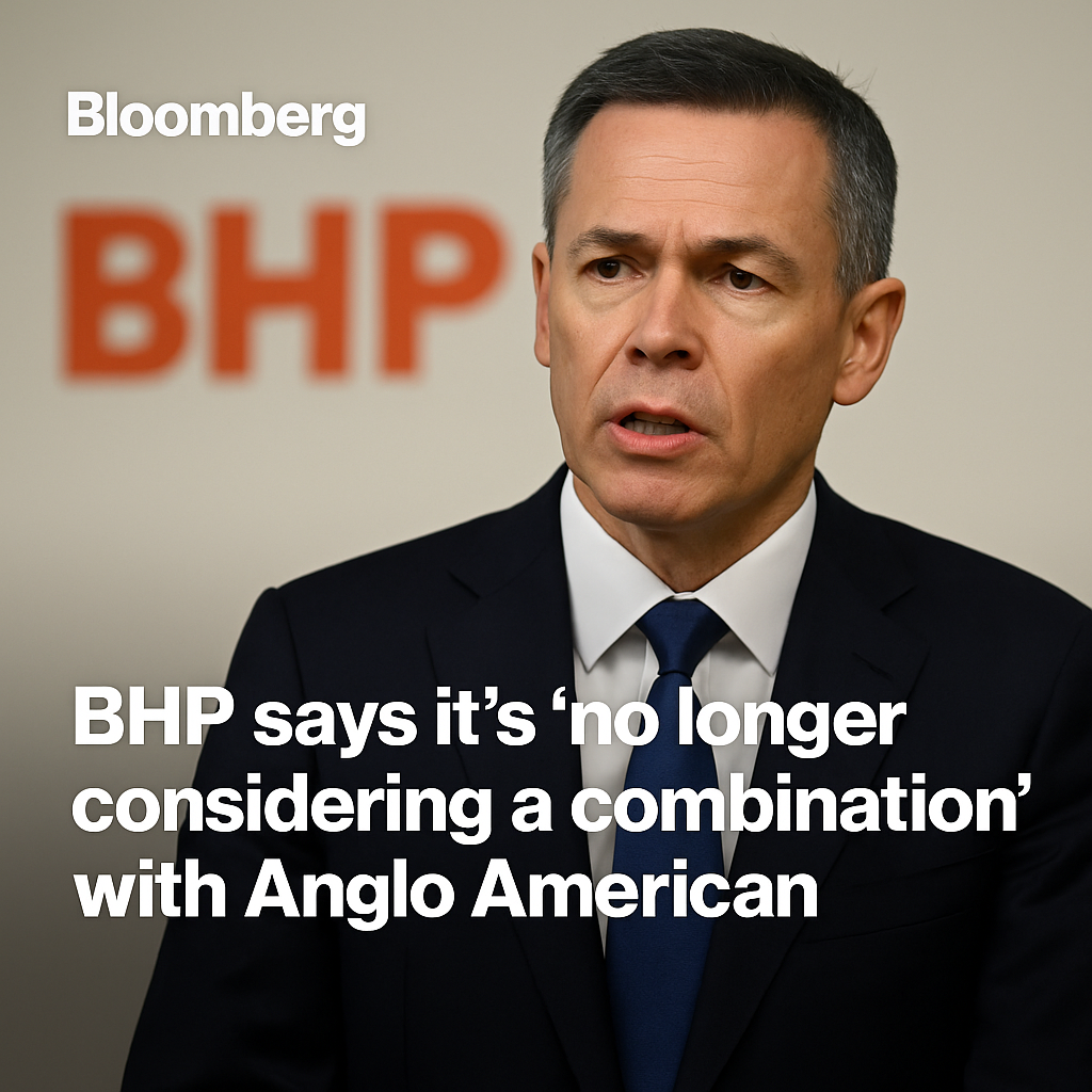 BHP Abandons New Bid for Anglo After Rejection