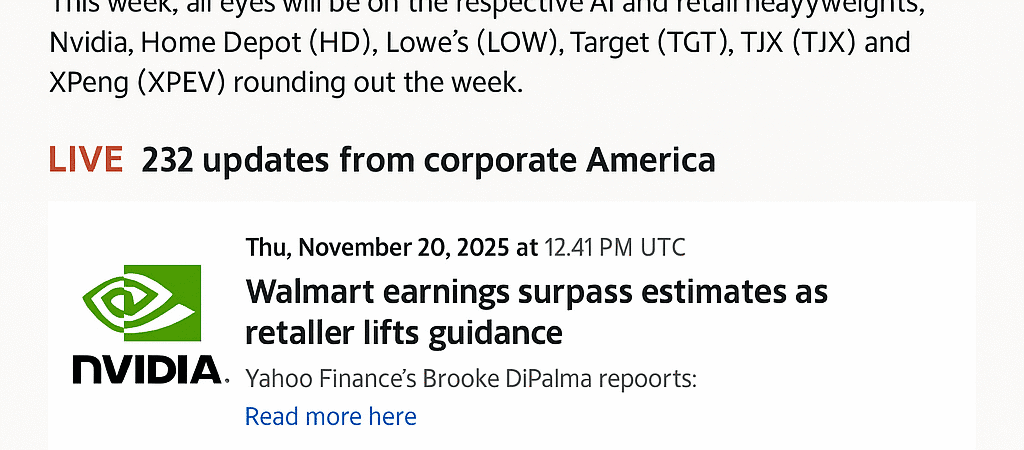 Earnings Update: Gap and Intuit Stocks Surge, BJ’s Wholesale Exceeds Expectations in a Volatile Market
