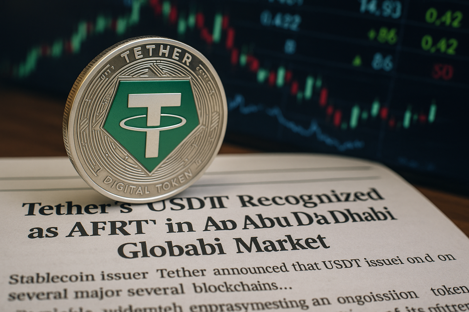 Tether’s USDT Stablecoin Secures Multi-Chain Approval in Abu Dhabi