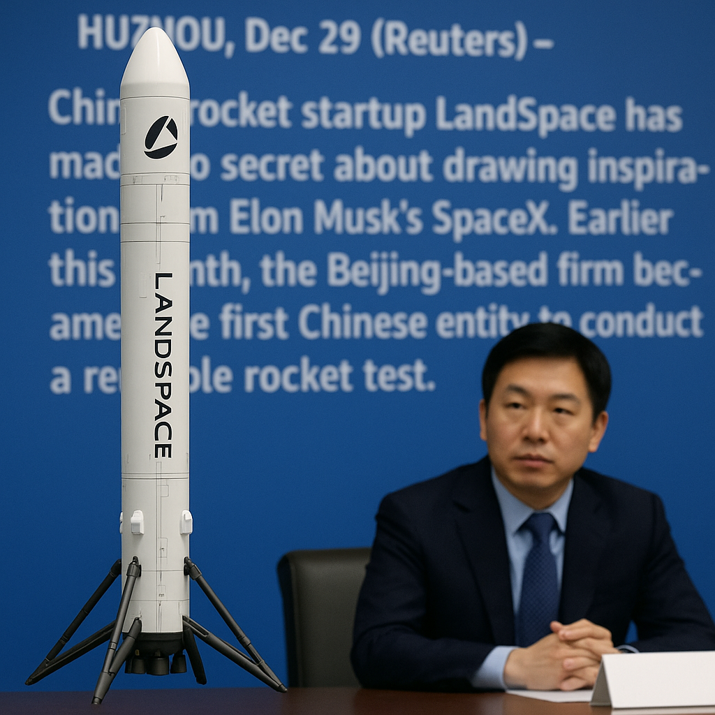 China’s LandSpace Prepares for Competition with Elon Musk and SpaceX