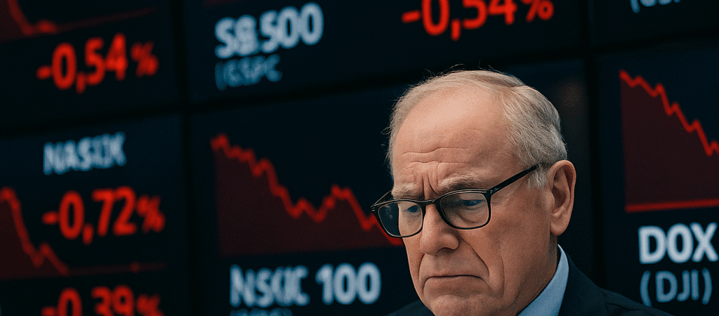 Stock Market Update: Dow, S&P 500, and Nasdaq Futures Decline as Wall Street Approaches December 2025