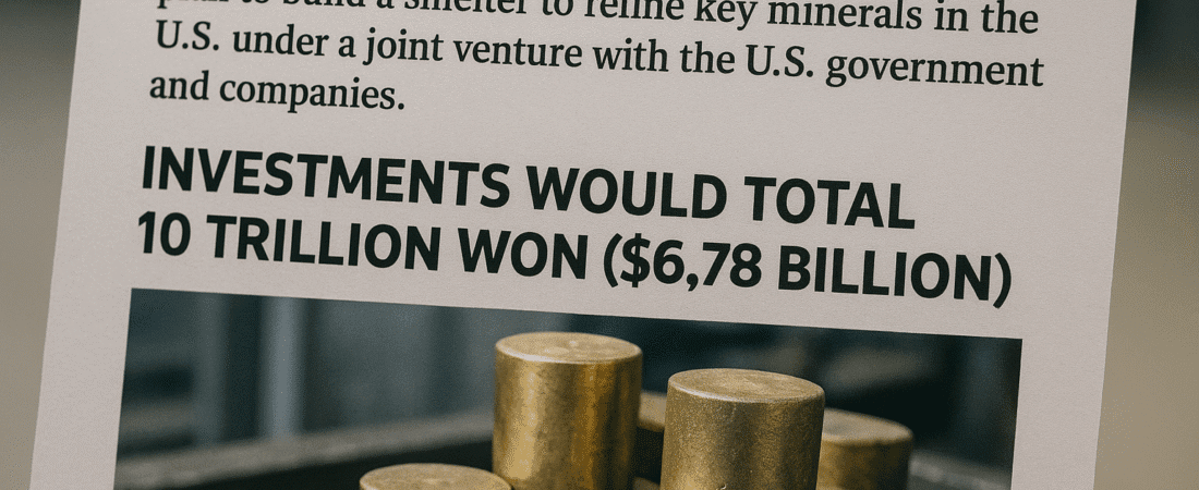 Korea Zinc’s Board Set to Review U.S. Smelter Venture Plans