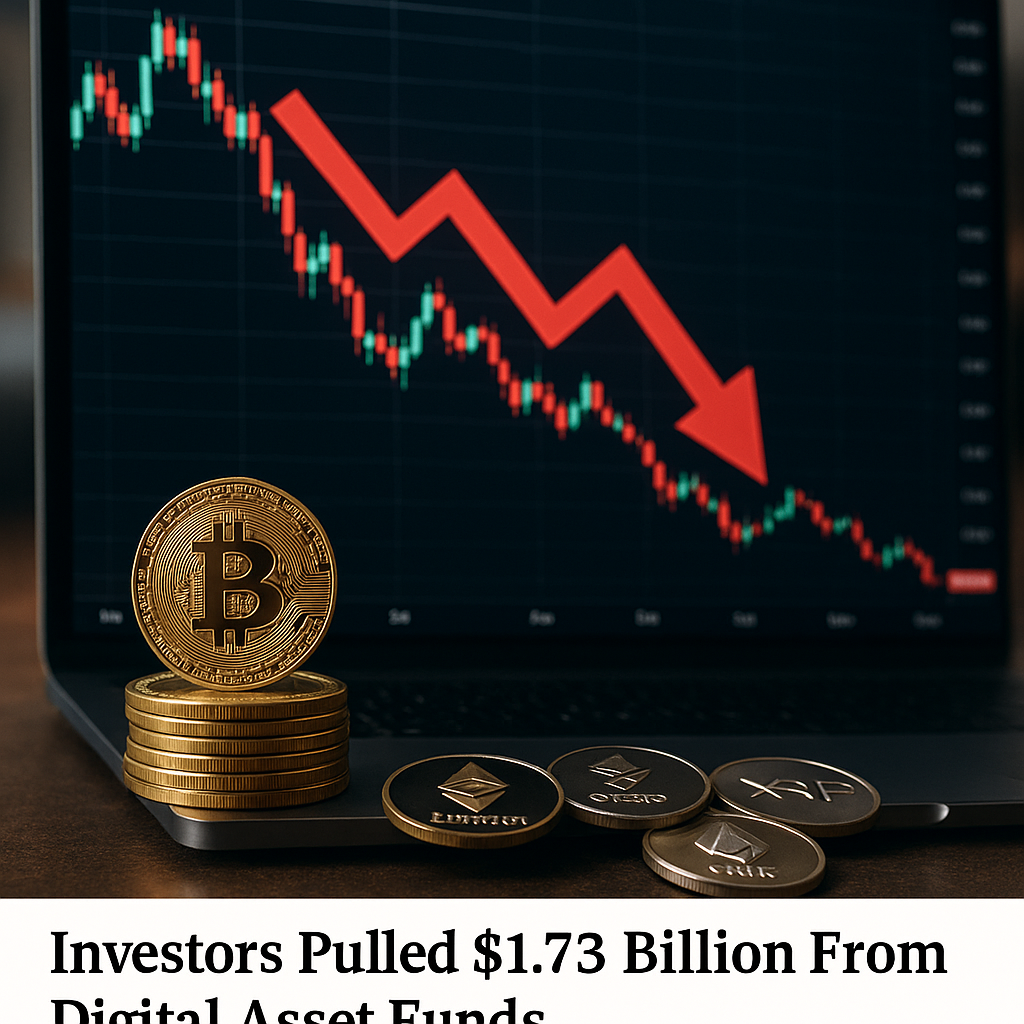 Crypto Funds Experience $1.73B Outflow – Largest Drop Since November 2025