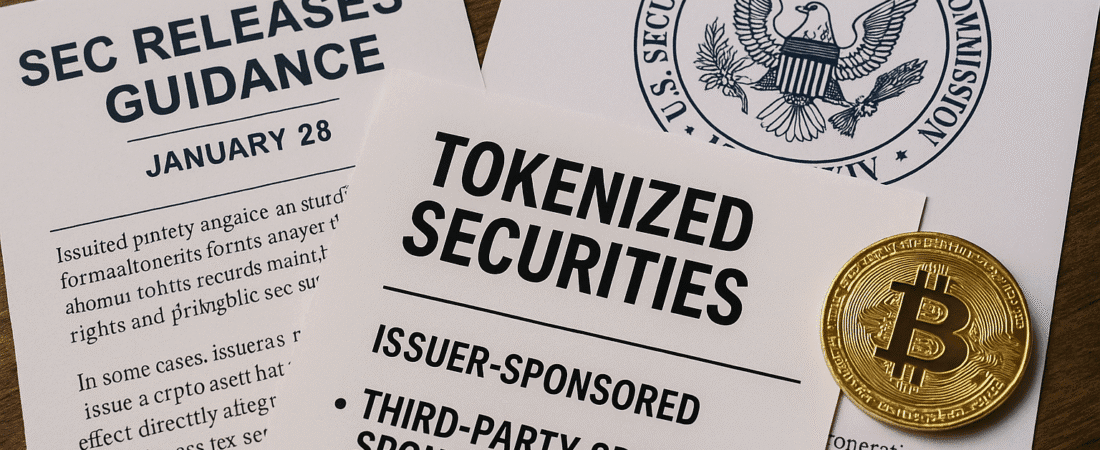 SEC Establishes Definitive Framework for Tokenized Securities, Categorizing Them into Two Primary Types
