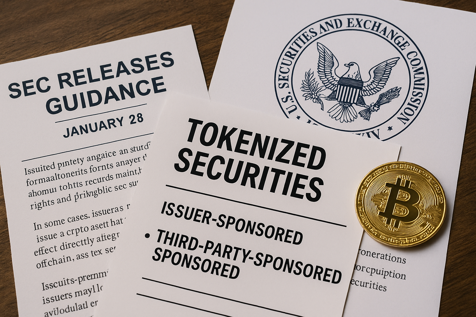 SEC Establishes Definitive Framework for Tokenized Securities, Categorizing Them into Two Primary Types