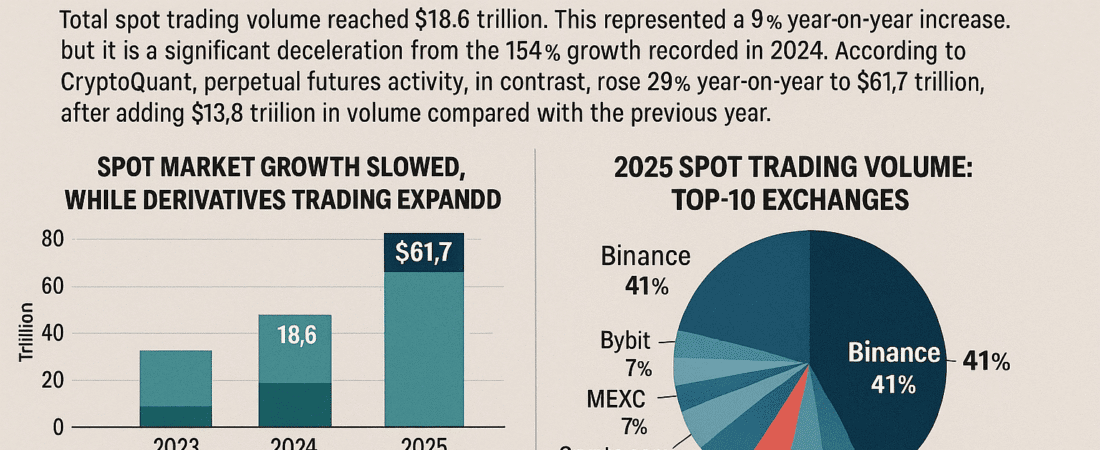 Binance Strengthens Its Dominance as Crypto Trading Becomes More Centralized: Analysis