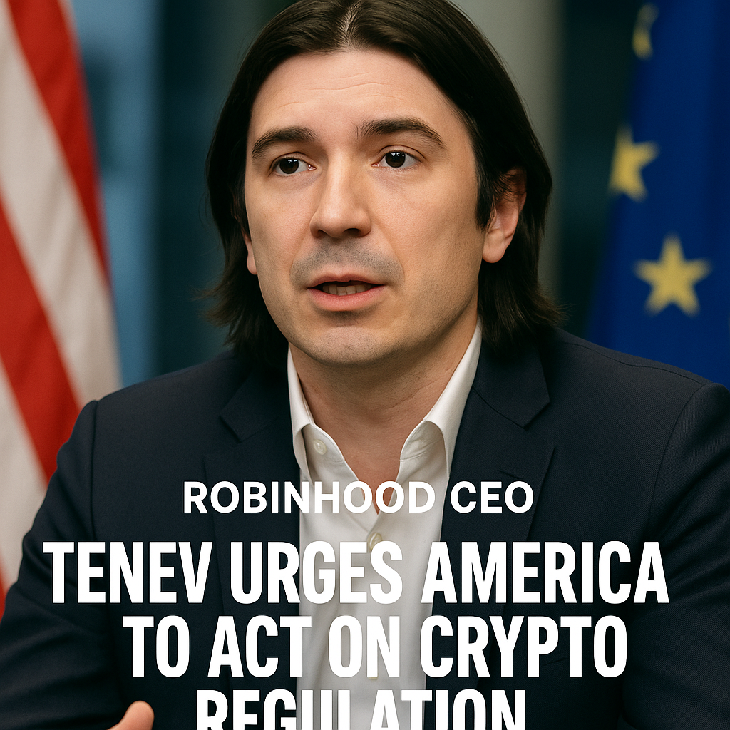 Robinhood CEO Highlights Lagging US Crypto Regulations Amid Staking Restrictions in Four States While EU Advances
