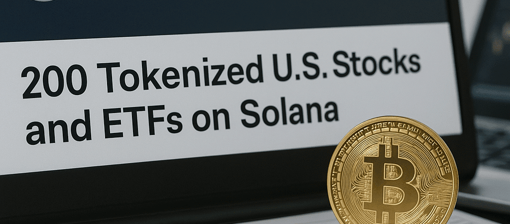 Jupiter and Ondo Collaborate to Introduce Over 200 Tokenized U.S. Stocks on Solana