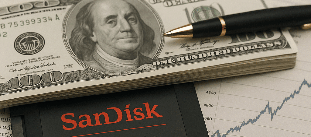 Sandisk Anticipates Significant Profit Growth and Strengthens Supply Agreement Amid Rising AI Storage Demand