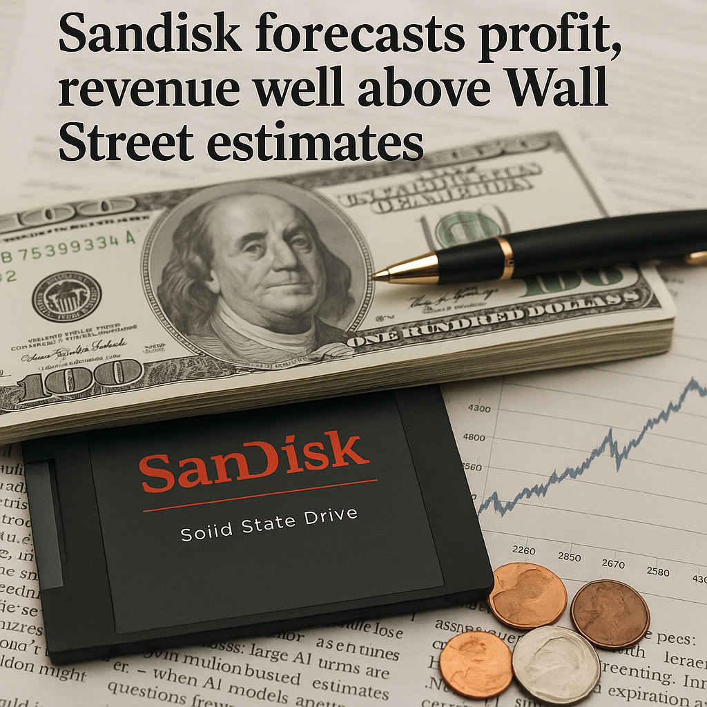 Sandisk Anticipates Significant Profit Growth and Strengthens Supply Agreement Amid Rising AI Storage Demand