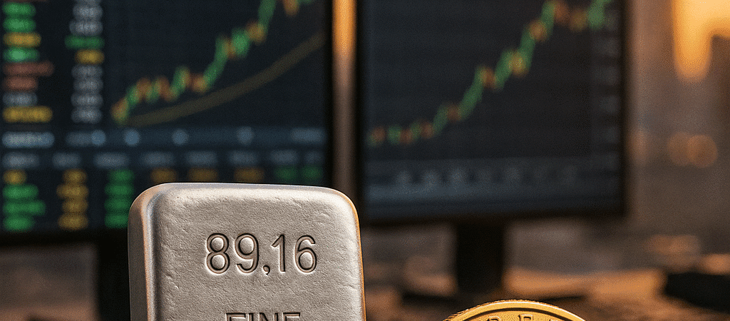 Silver Soars to New Heights, Gold Gains Ground as US Economic Data Boosts Rate-Cut Expectations