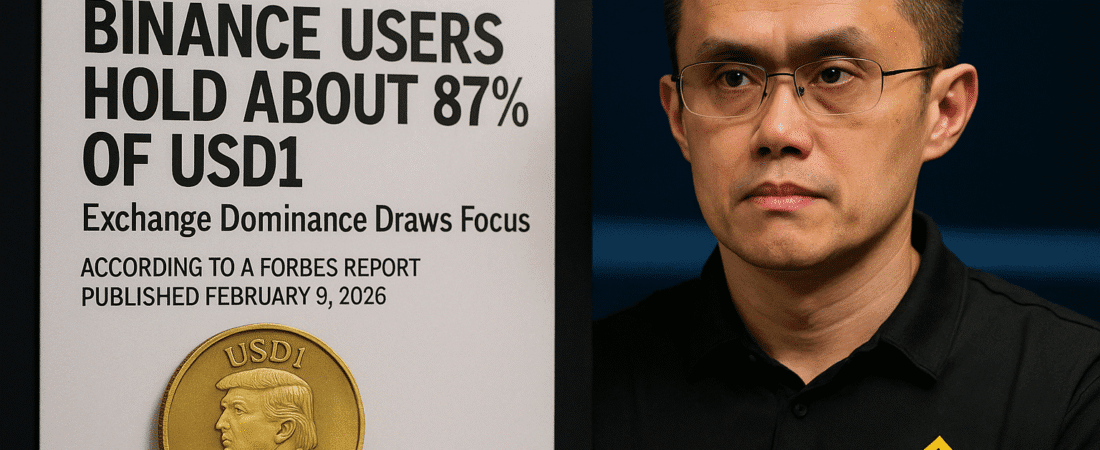 CZ: Binance Dominates Major Stablecoins Beyond USD1